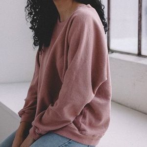 ISO Aliya Wanek Sweatshirt Dusty Rose